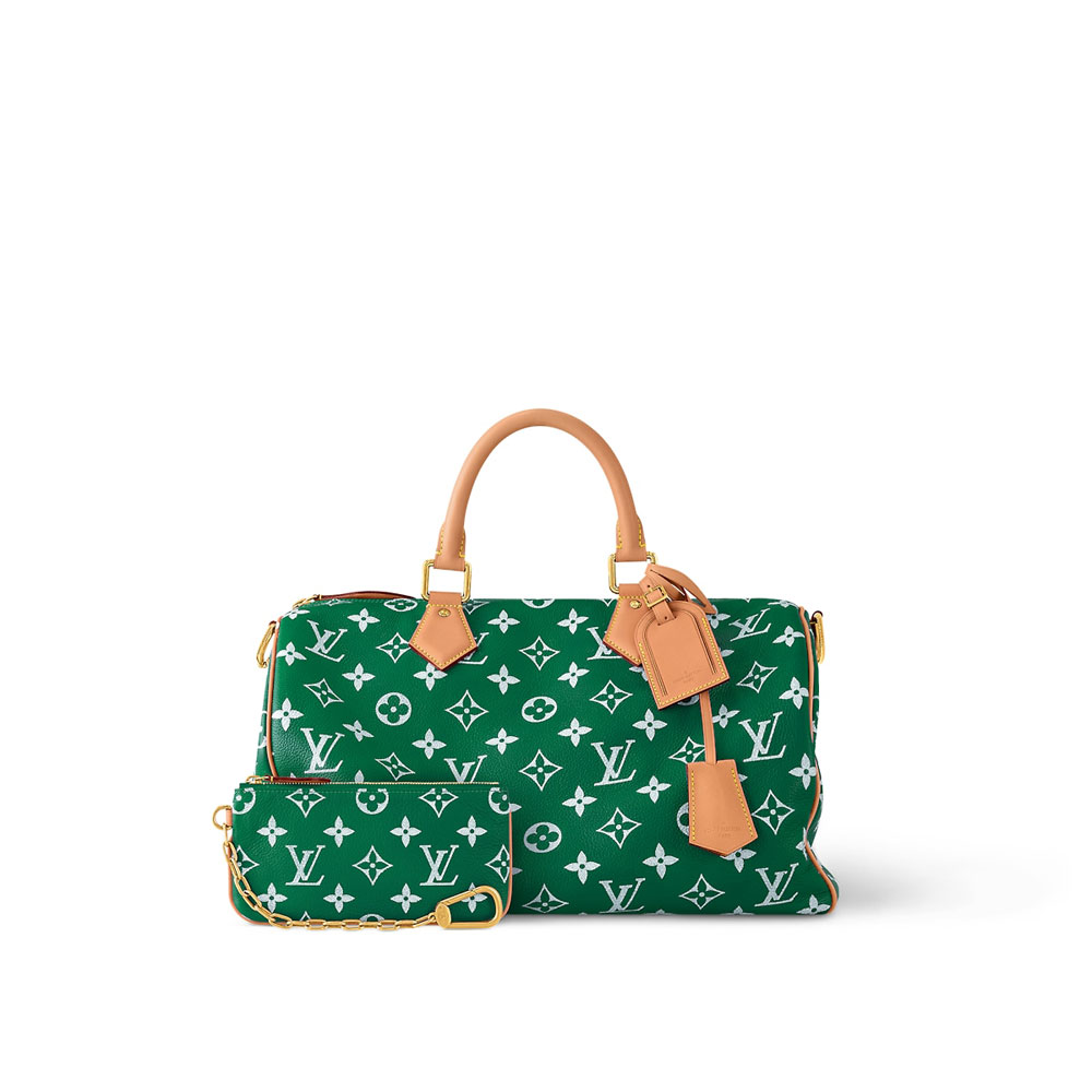 Louis Vuitton Speedy P9 Bandouliere 40 in Green M24417 - Photo-3