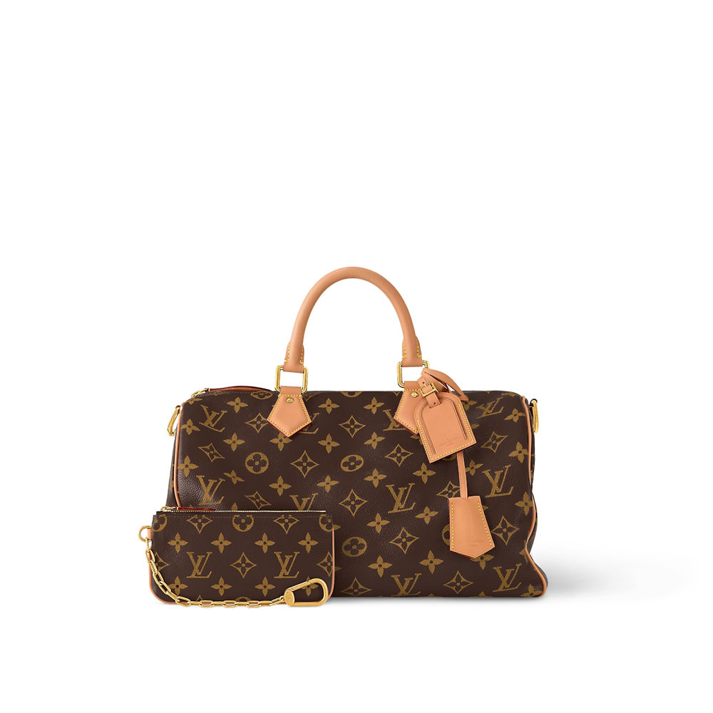 Louis Vuitton Speedy P9 Bandouliere 40 Autres Cuirs Monogram M24422 - Photo-3