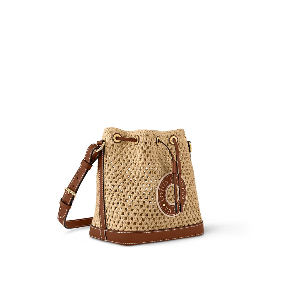 Louis Vuitton Noe BB Bucket Bag Monogram Canvas Natural M24722 - Photo-2