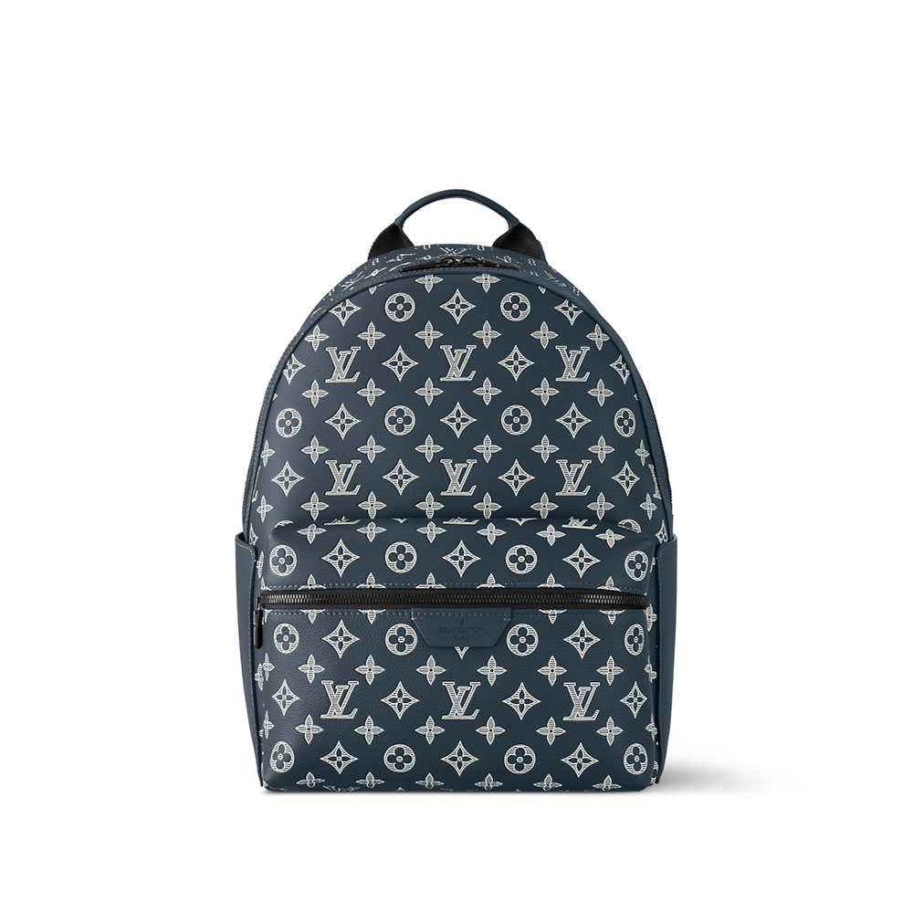 Louis Vuitton Discovery Backpack Monogram Shadow Blue M24760