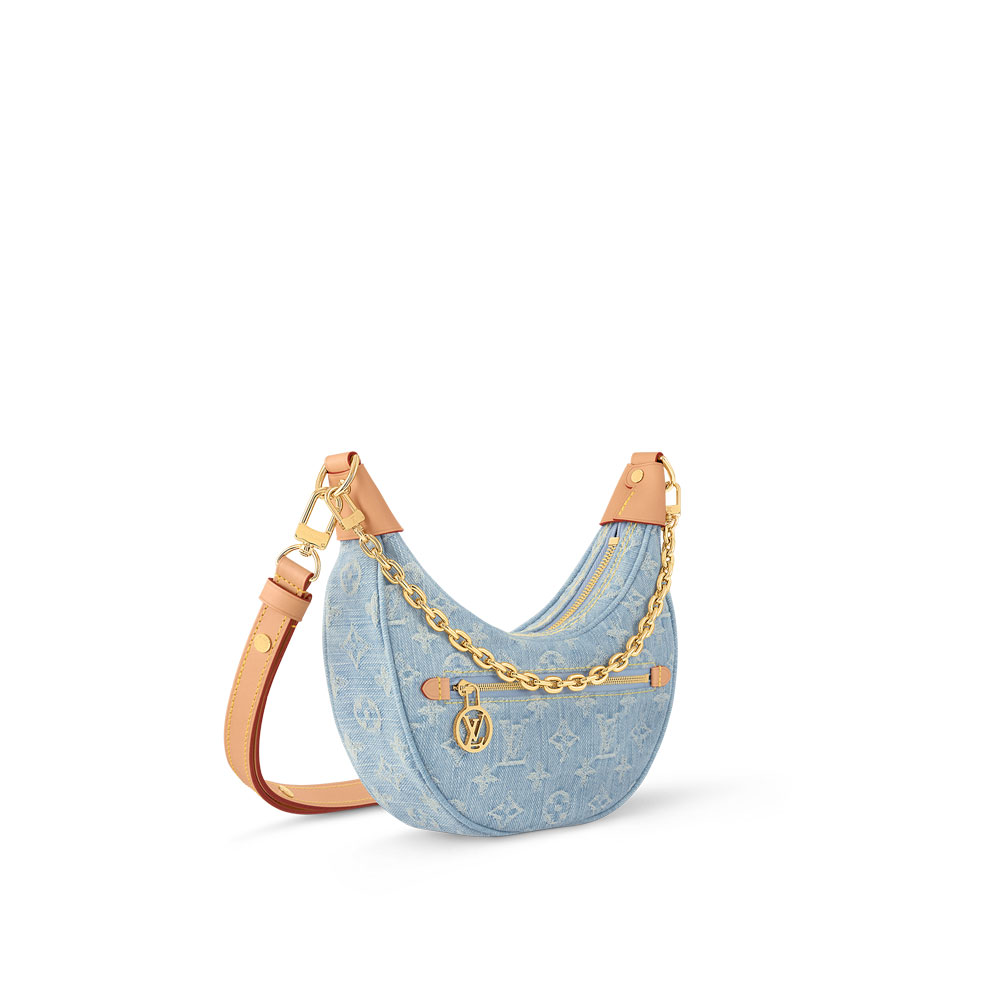 Louis Vuitton Loop Bag Monogram Canvas Blue M24846 - Photo-2