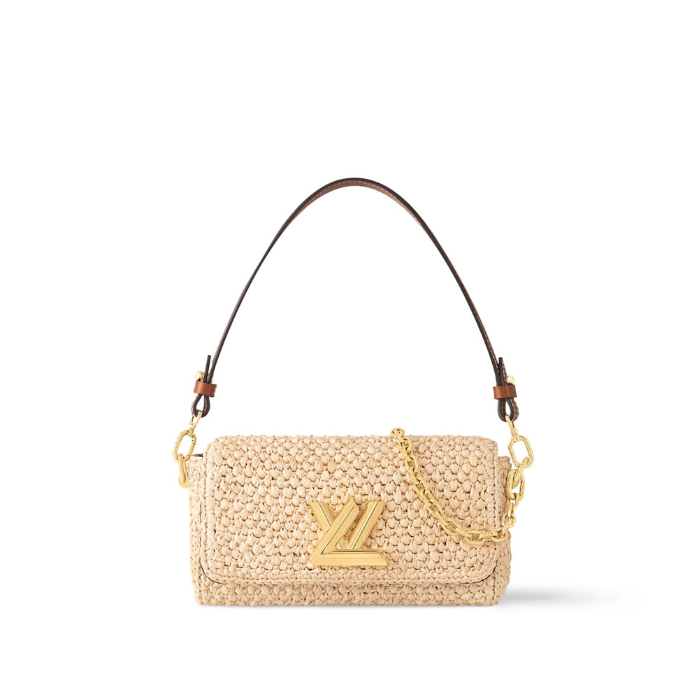 Louis Vuitton Twist West Bag Leathers Beige M25030