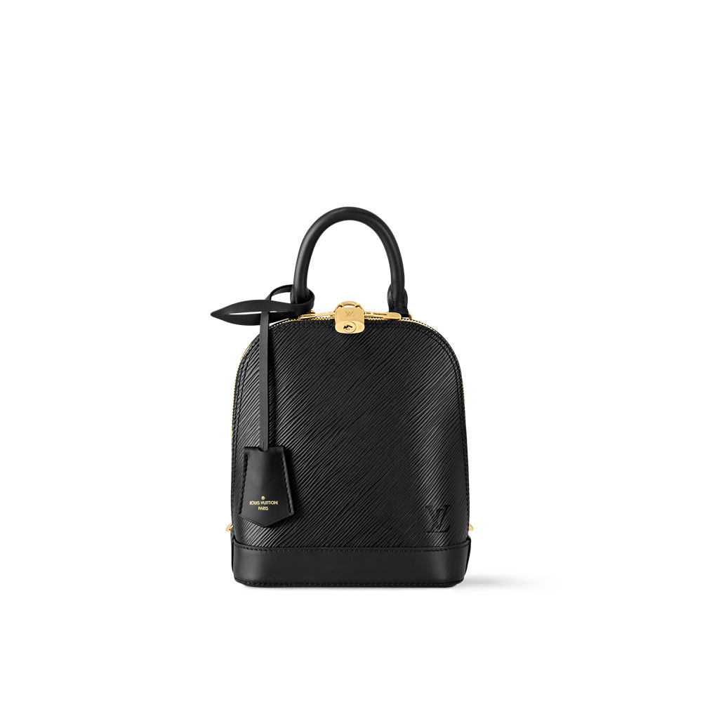 Louis Vuitton Alma Epi Backpack Black M25103