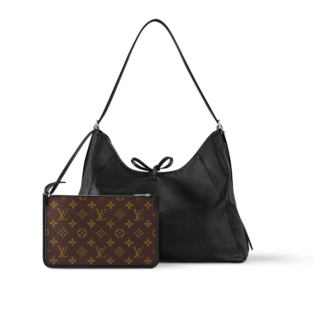 Louis Vuitton CarryAll Dark MM Fashion Leather M25143 - Photo-3