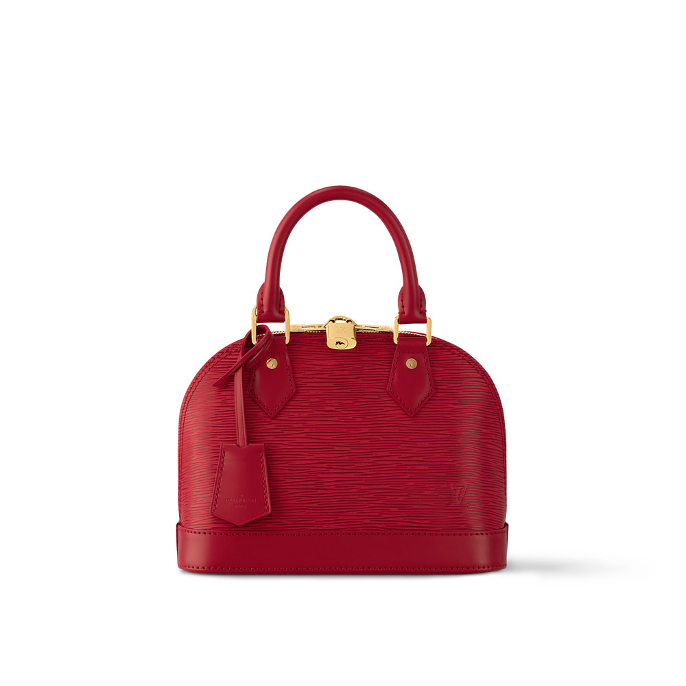 Louis Vuitton Alma BB Epi Red Bag M25226