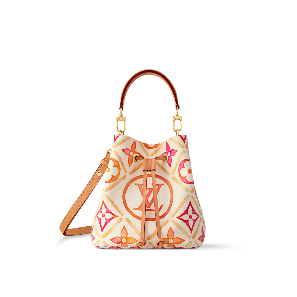 Louis Vuitton NeoNoe BB Bucket Bag in Monogram Canvas Orange M25315