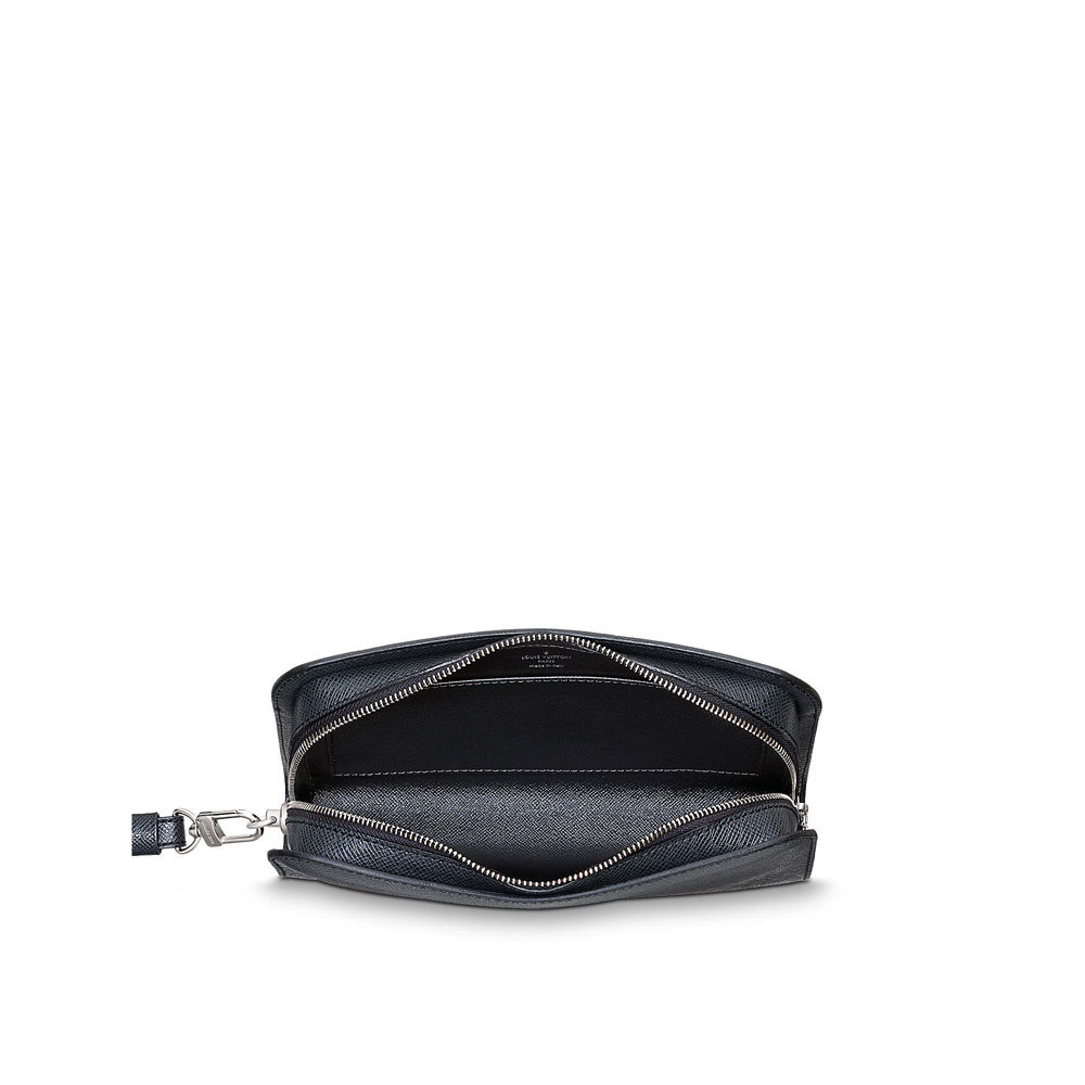 Louis Vuitton pochette baikal taiga leather bags M30182 - Photo-2