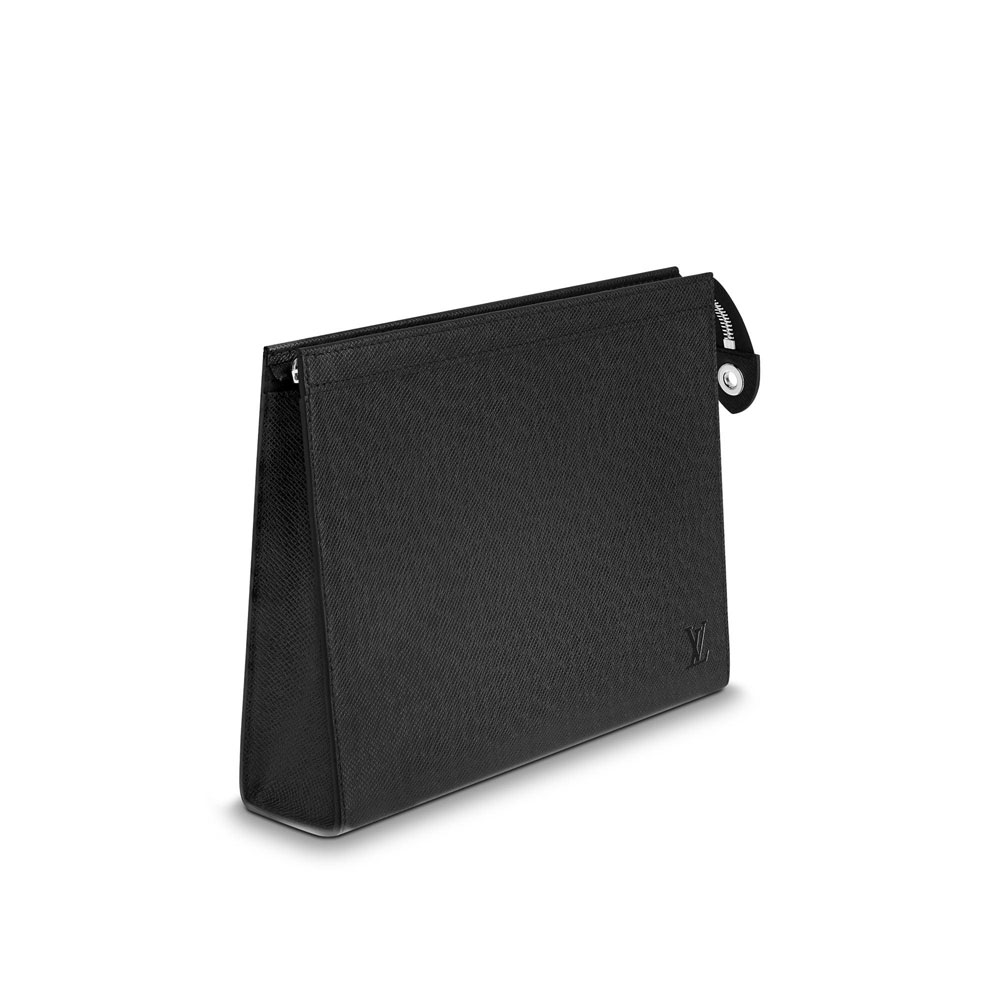 Louis Vuitton POCHETTE VOYAGE MM Taiga Leather M30547 - Photo-2