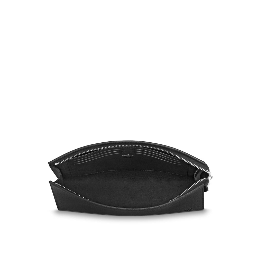 Louis Vuitton POCHETTE VOYAGE MM Taiga Leather M30547 - Photo-3