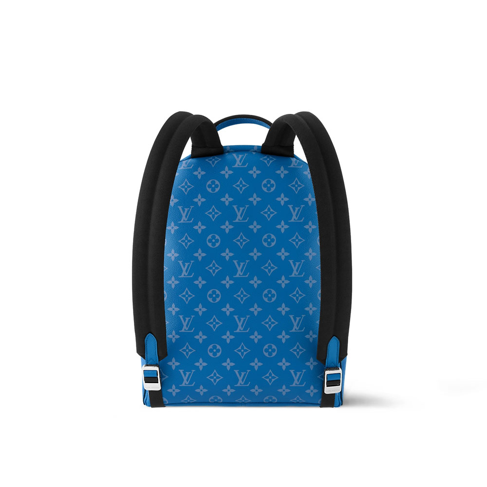 Louis Vuitton Discovery Backpack Taigarama Blue M31026 - Photo-3