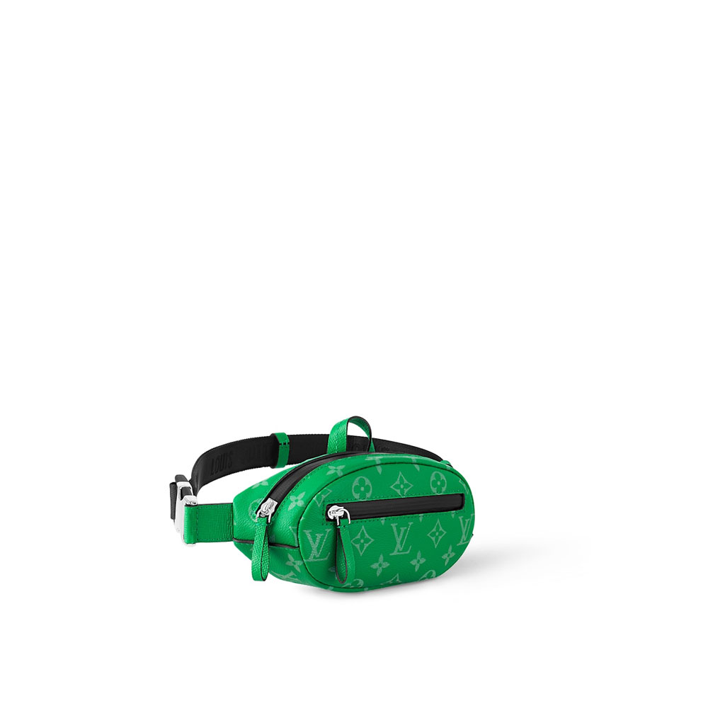 Louis Vuitton Catch Bumbag Taigarama Green M31035 - Photo-2