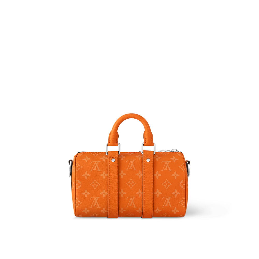 Louis Vuitton Taigarama Orange Keepall Bandouliere 25 Bag M31044 - Photo-3