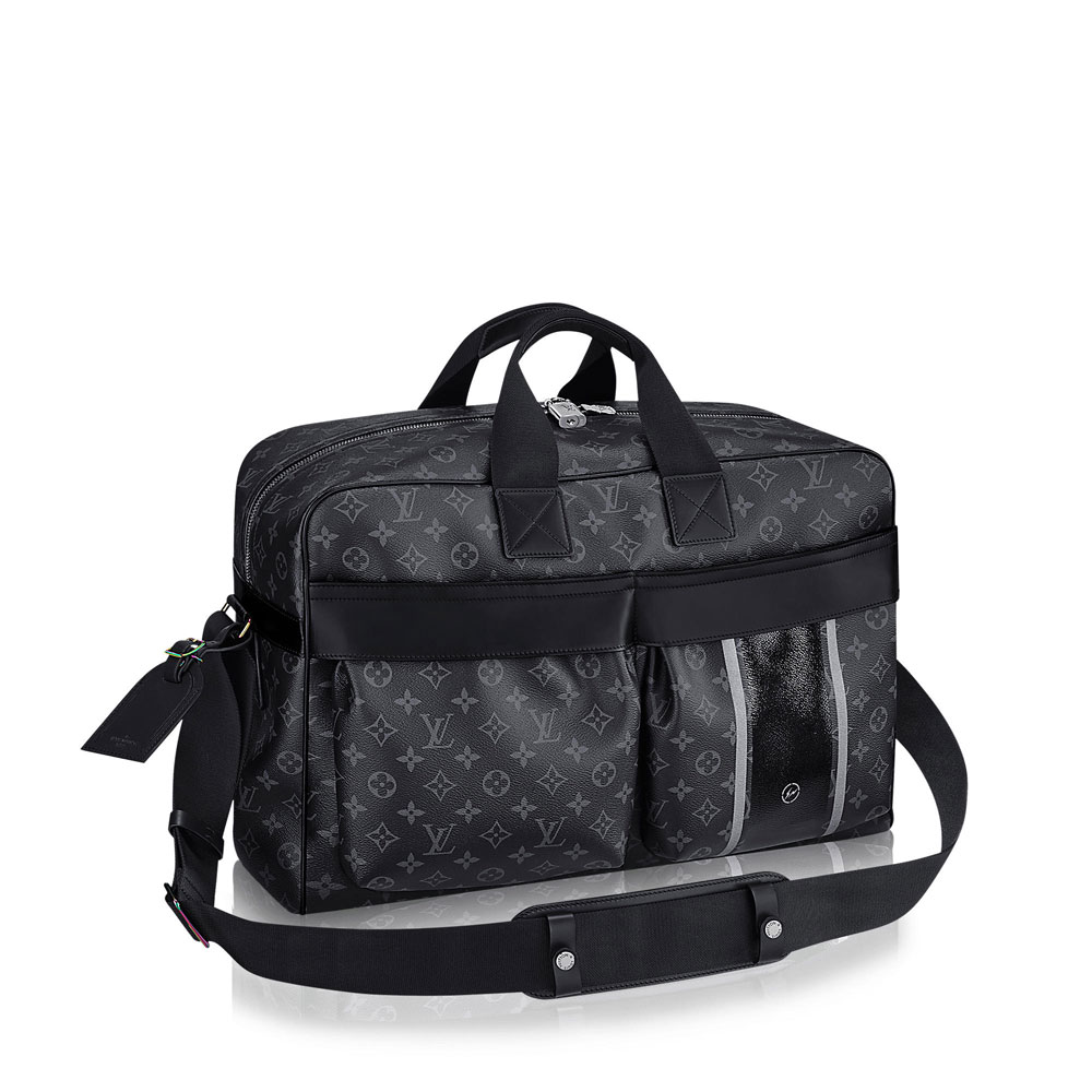 Louis Vuitton travel bag monogram eclipse flash travel luggage M43412