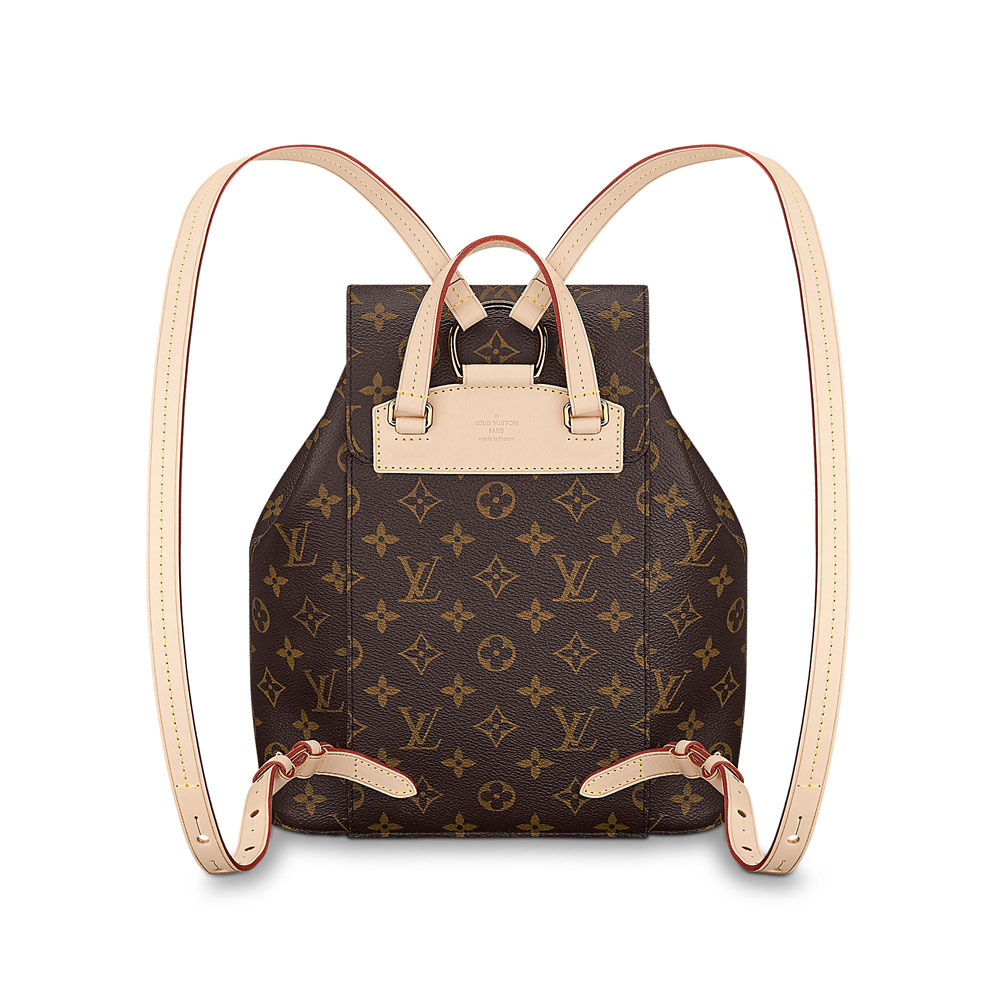 Louis Vuitton Designer Backpack for Women Montsouris M43431 - Photo-3