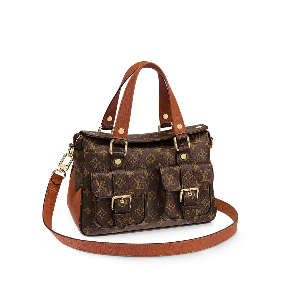 Louis Vuitton Luxury Monogram Handbag Manhattan M43481