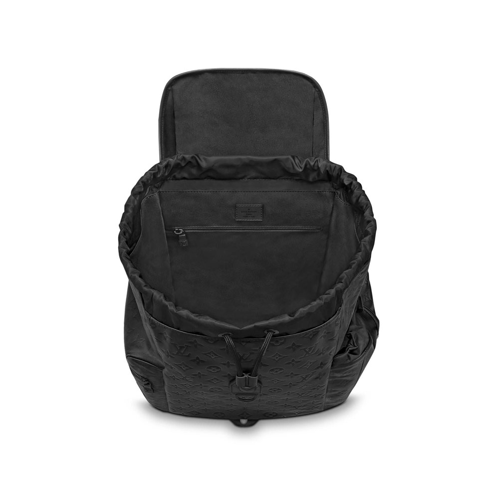 Louis Vuitton Discovery Backpack Monogram Shadow in Black M43680 - Photo-3