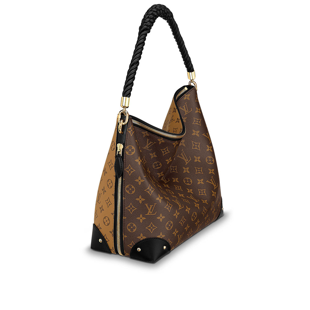 Louis Vuitton triangle softy monogram reverse canvas bag M44130 - Photo-3