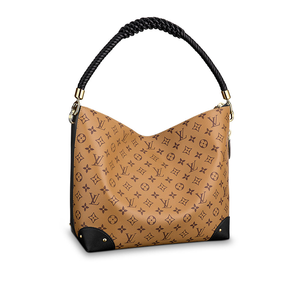 Louis Vuitton triangle softy monogram reverse canvas bag M44130 - Photo-4