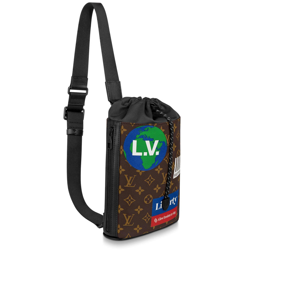 Louis Vuitton CHALK SLING BAG M44625 - Photo-3