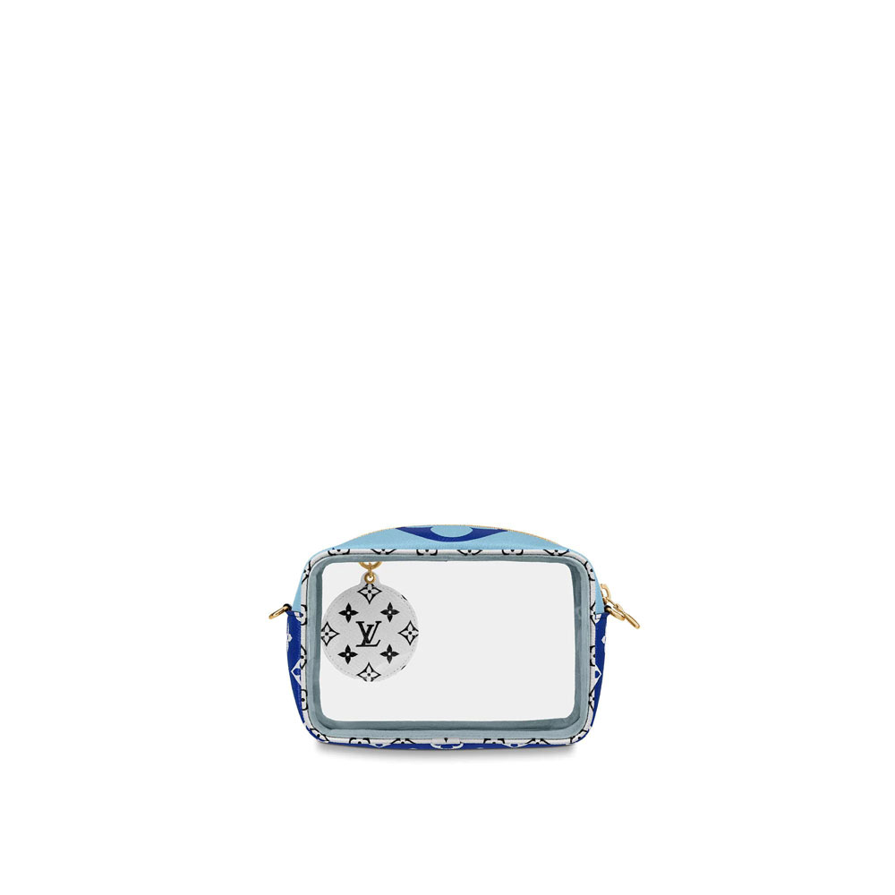 Louis Vuitton Beach Pouch Autres Toiles Monogram in Blue M44702 - Photo-4