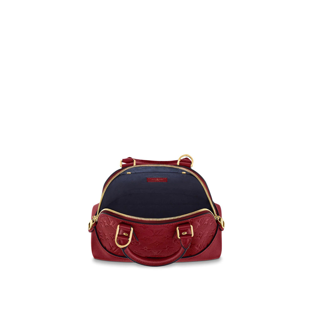 Louis Vuitton Neo Alma BB Monogram Empreinte Leather in Red M44866 - Photo-3