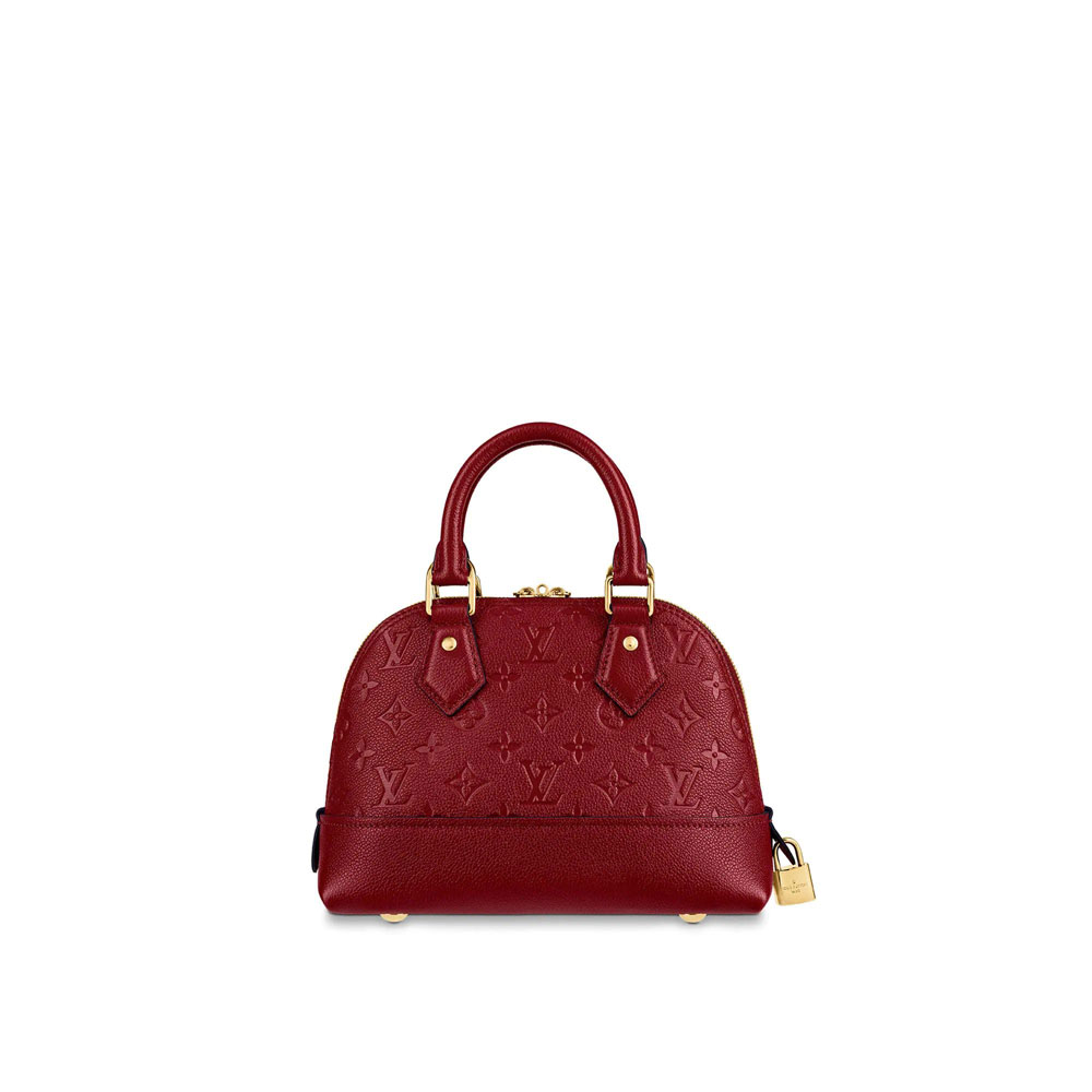 Louis Vuitton Neo Alma BB Monogram Empreinte Leather in Red M44866 - Photo-4