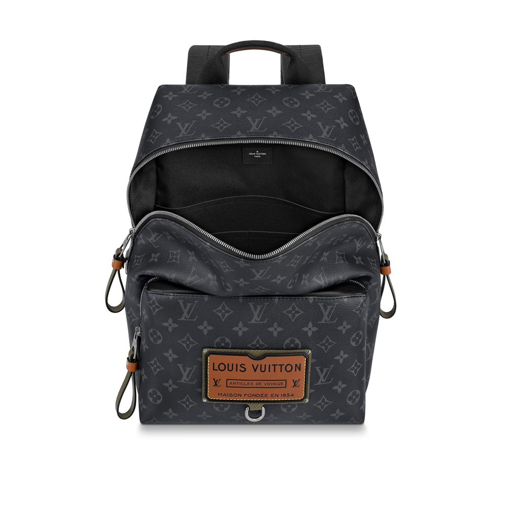 Louis Vuitton Discovery Backpack Monogram Eclipse Canvas M45218 - Photo-3