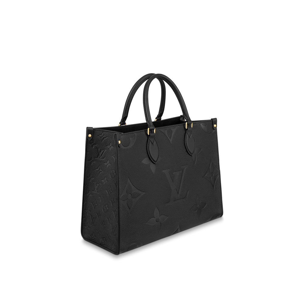 Louis Vuitton Onthego MM Monogram Empreinte in Black M45595 - Photo-2