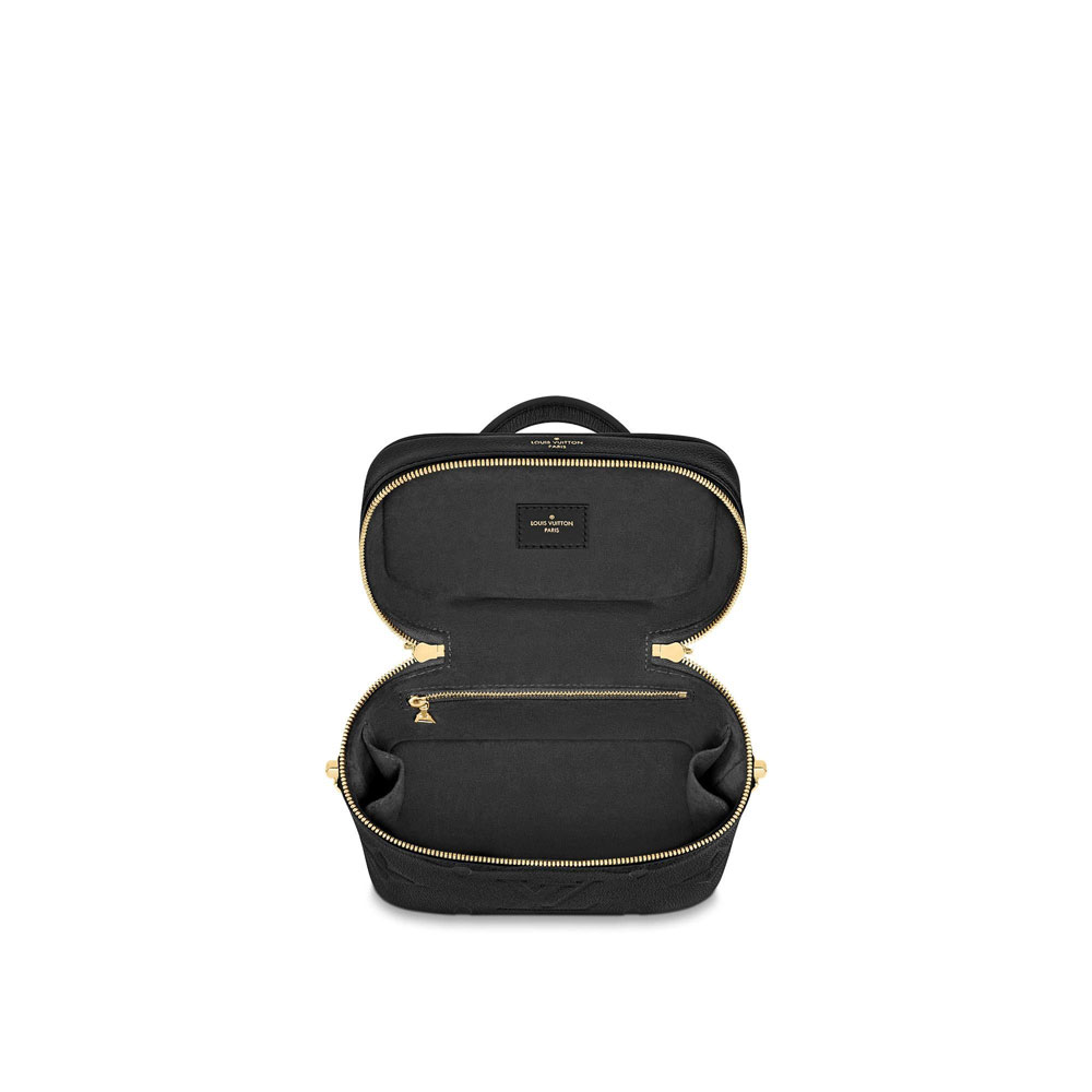 Louis Vuitton Vanity PM Monogram Empreinte Leather in Black M45598 - Photo-3