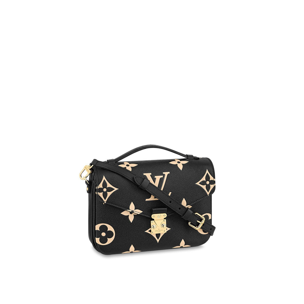 Louis Vuitton Pochette Metis Bicolor Monogram Leather M45773