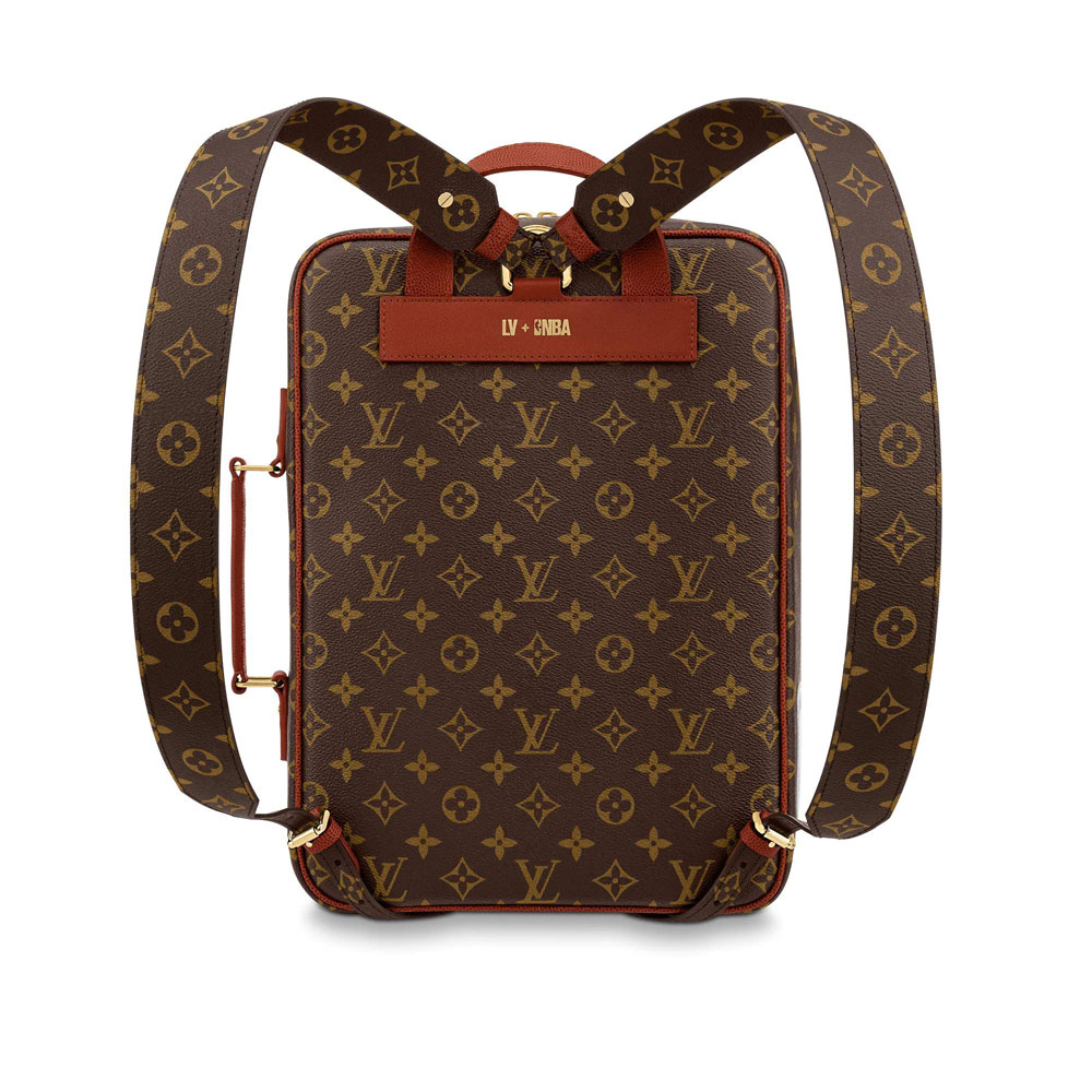 Louis Vuitton LVxNBA Shoes Box Backpack Monogram Other in Brown M45784 - Photo-3