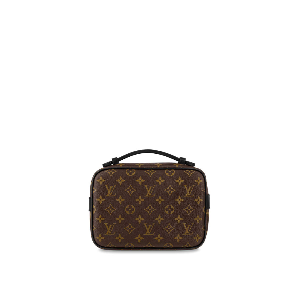 Louis Vuitton S Lock Messenger Monogram Macassar Canvas in Brown M45806 - Photo-3