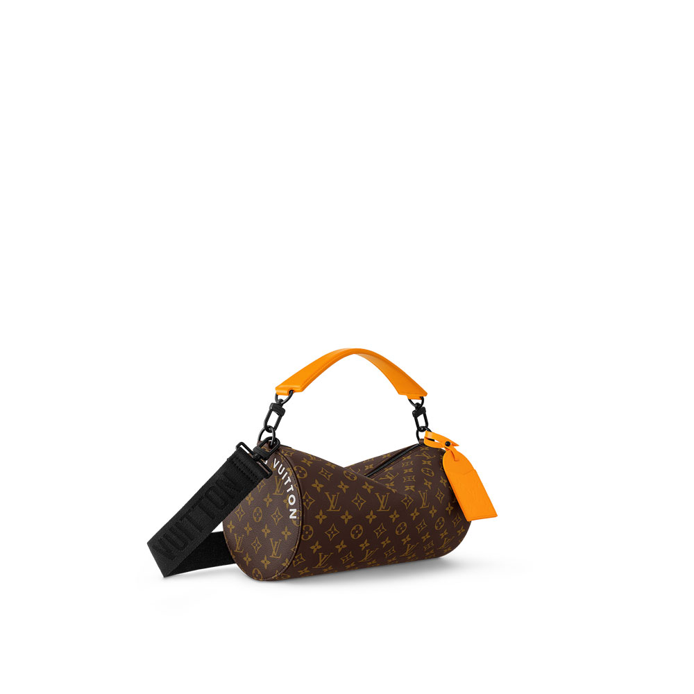 Louis Vuitton Soft Polochon MM Monogram Macassar Canvas M46691 - Photo-2