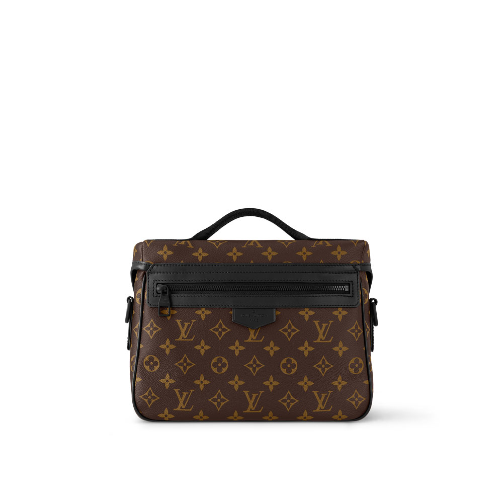 Louis Vuitton Trail Messenger Bag Monogram Macassar Canvas M46972 - Photo-3