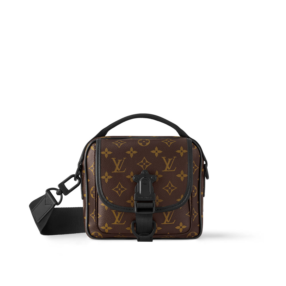 Louis Vuitton Quest Messenger Bag Monogram Macassar Canvas M46973