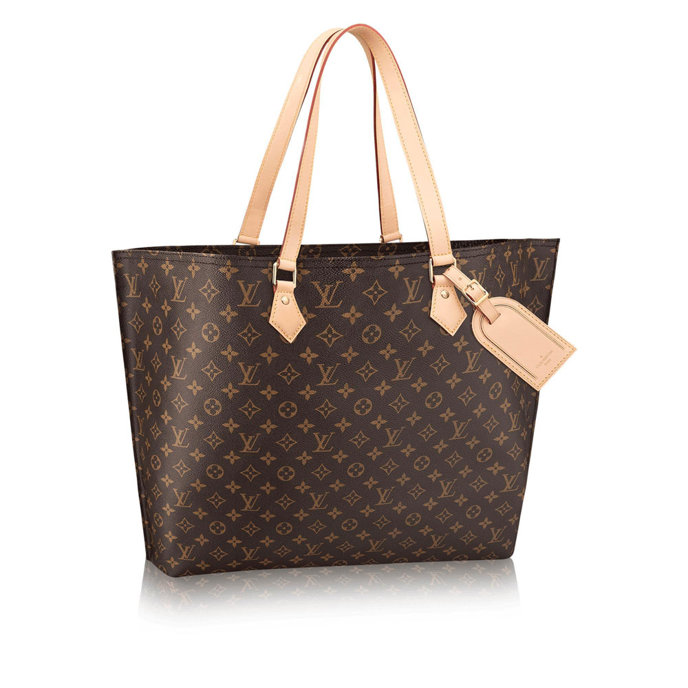 Louis Vuitton Designer Leather Handbag All-in GM M47030