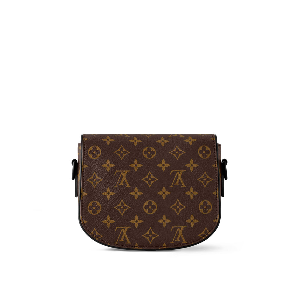 LV Montsouris Messenger PM Bag Monogram Macassar Canvas M47060 - Photo-3