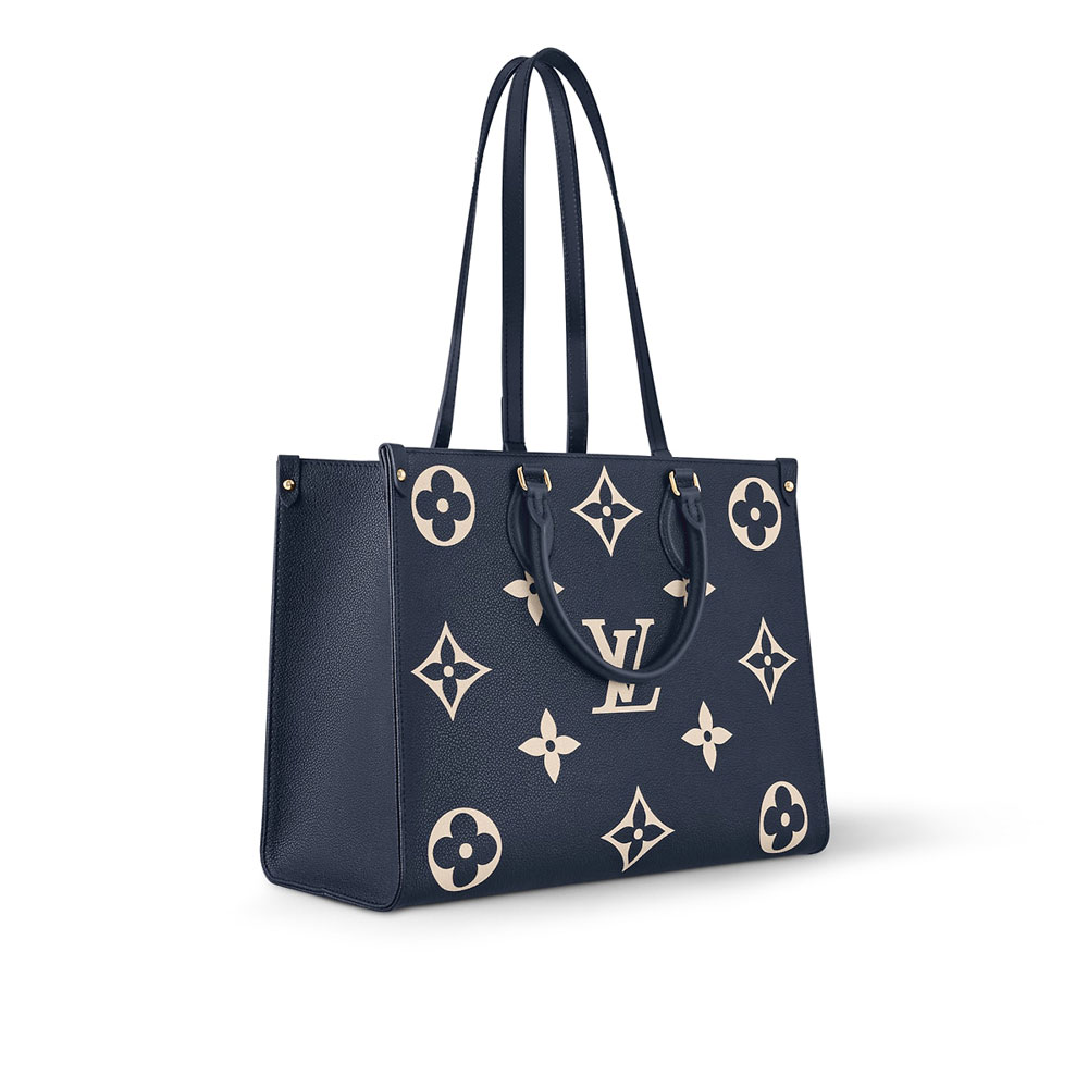 Louis Vuitton OnTheGo MM Tote Bag Bicolour Monogram M47084 - Photo-2