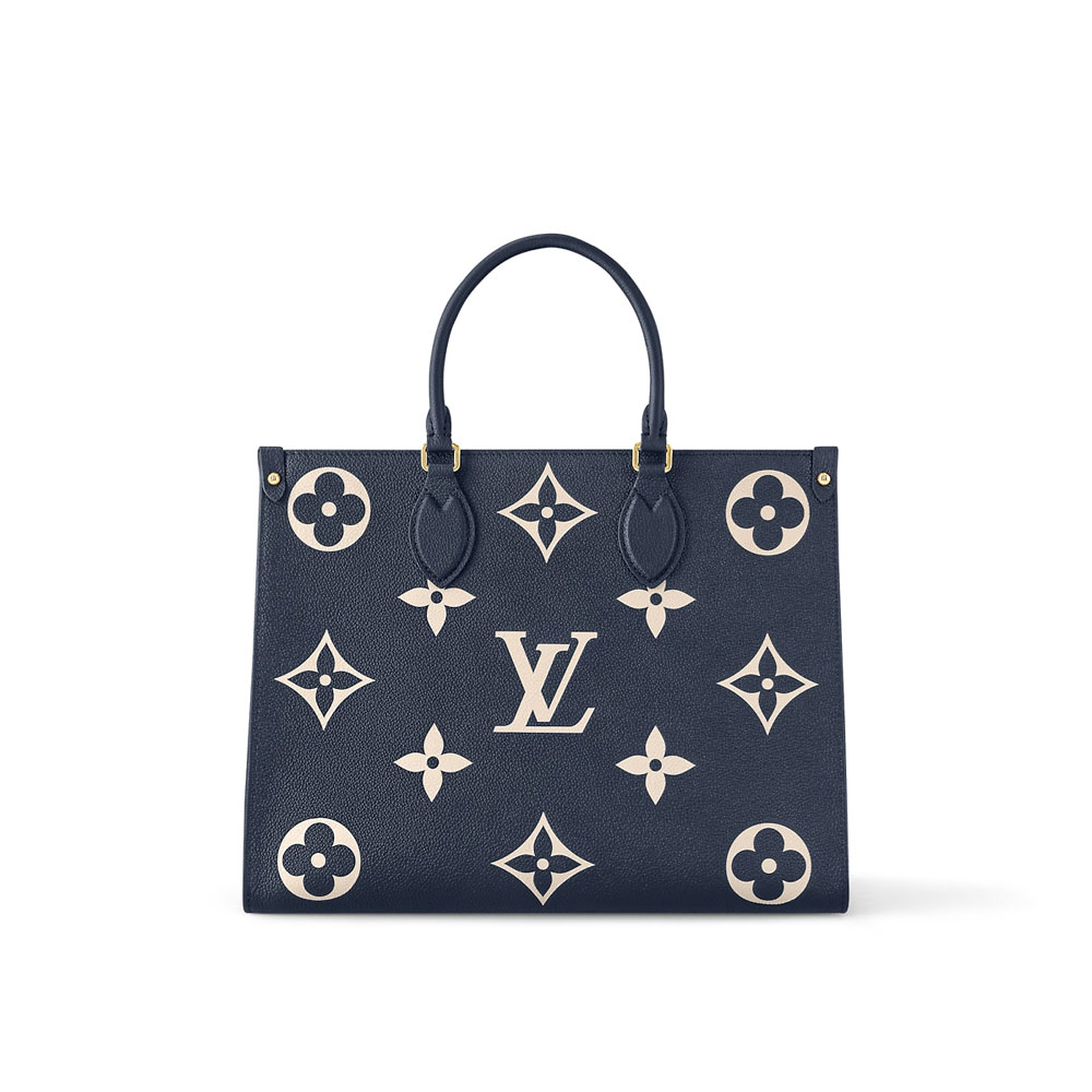 Louis Vuitton OnTheGo MM Tote Bag Bicolour Monogram M47084 - Photo-3