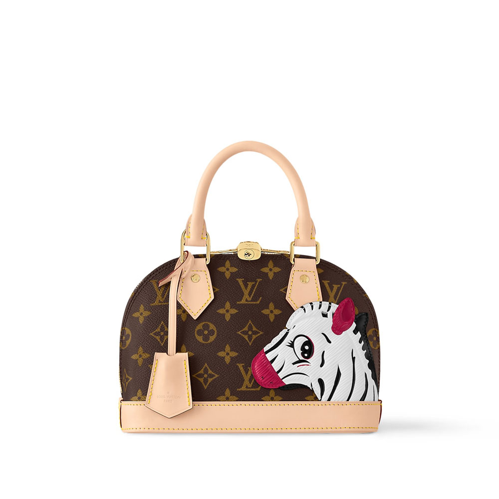 Louis Vuitton Alma BB Bag Monogram Canvas Brown M47201