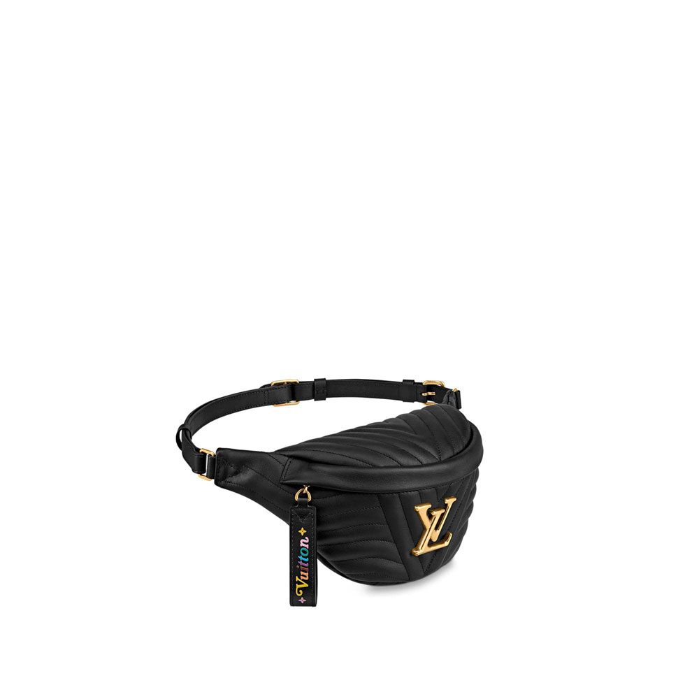Louis Vuitton New Wave Leather Bum Bag M53750 - Photo-3