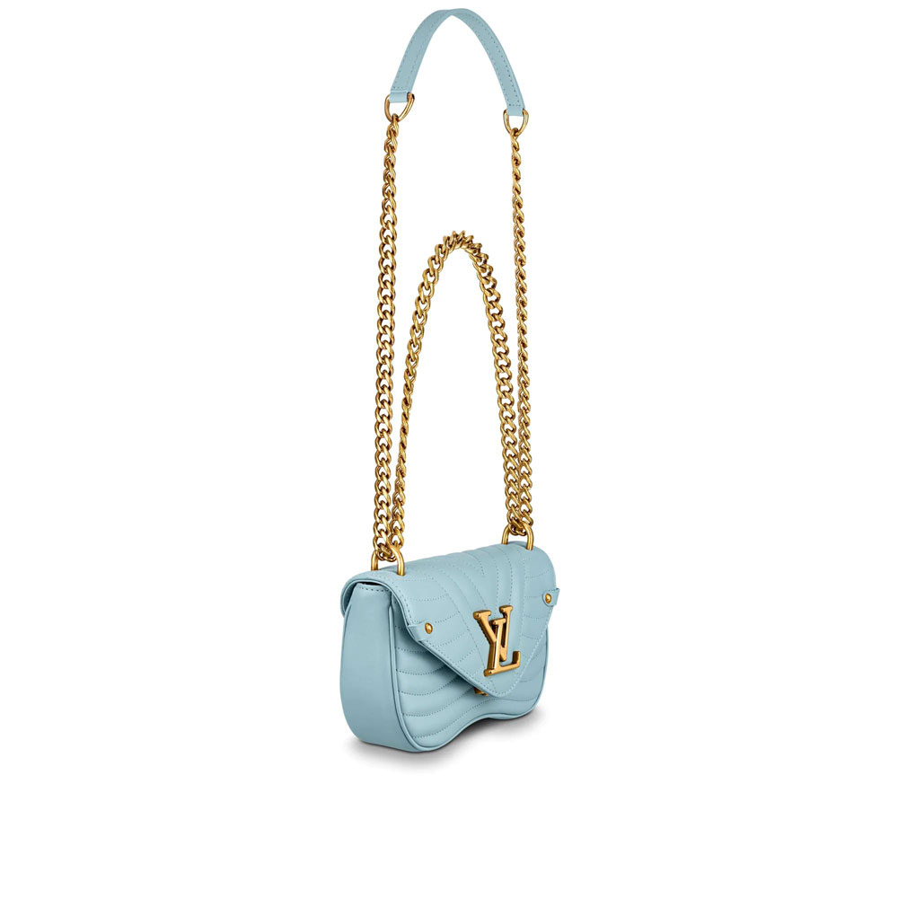 Louis Vuitton New Wave Chain Bag PM H24 in Blue M55443 - Photo-2