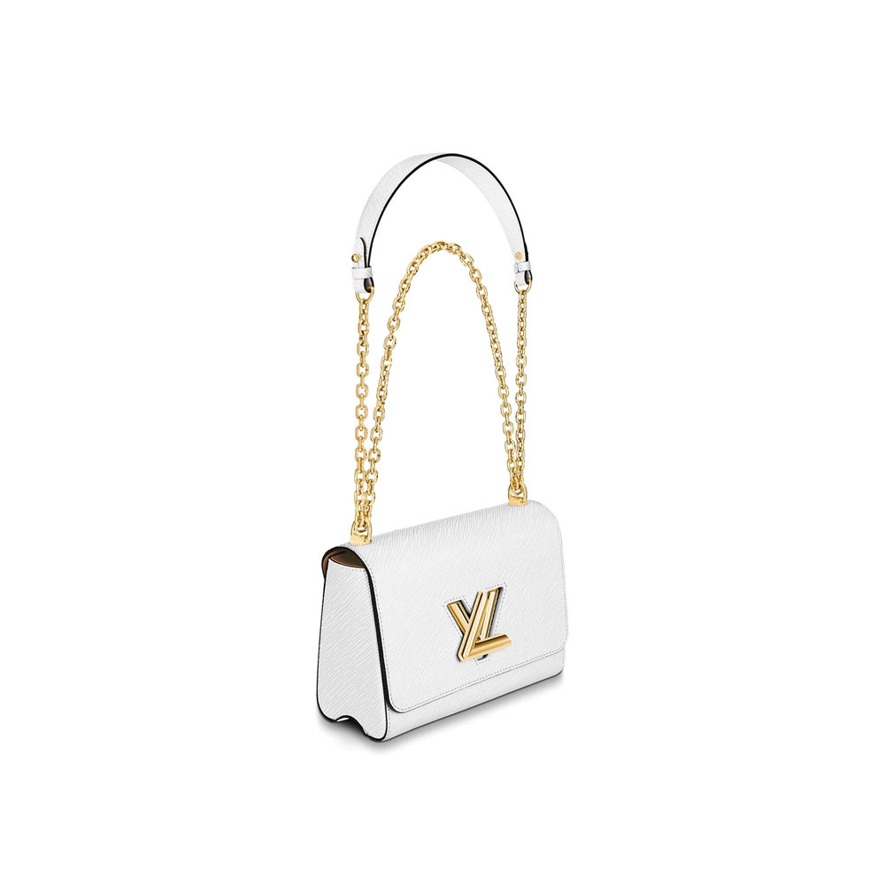 Louis Vuitton Twist MM Epi Leather in White M55513 - Photo-2