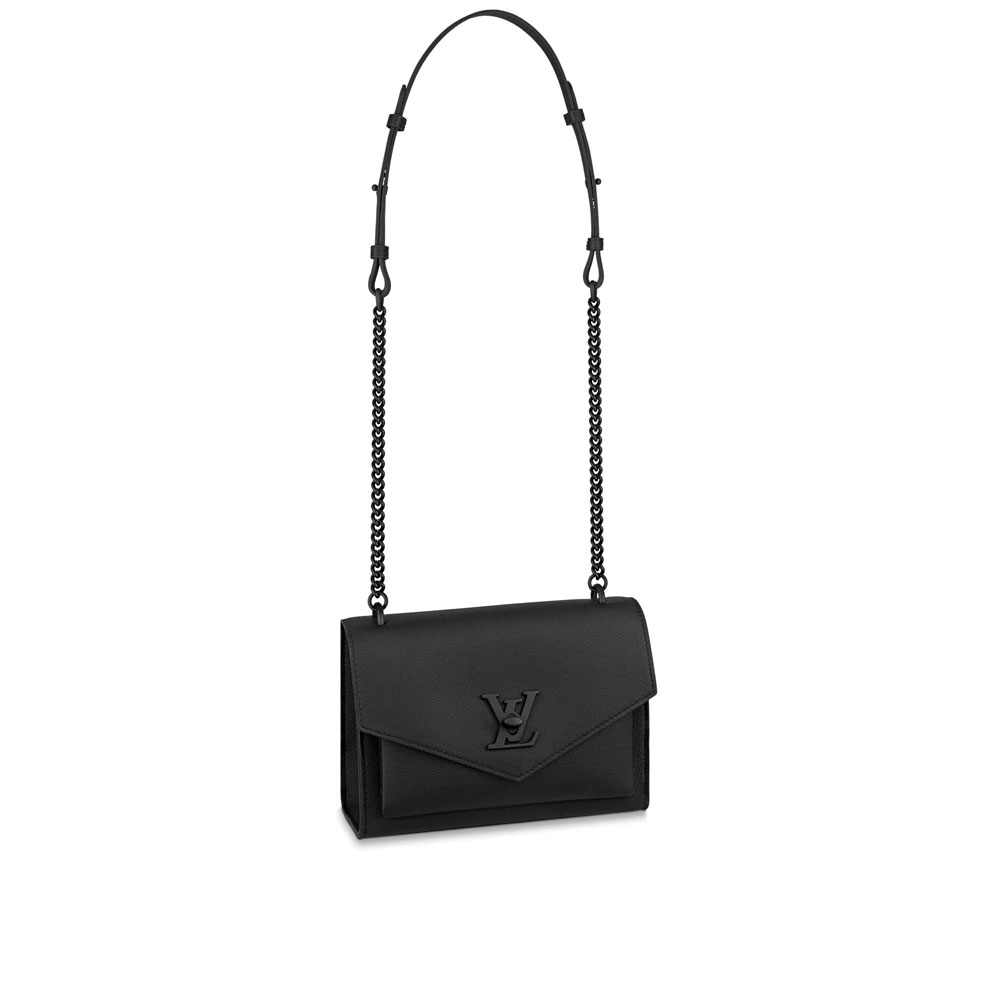 Louis Vuitton Mylockme BB Lockme Leather in Black M55848