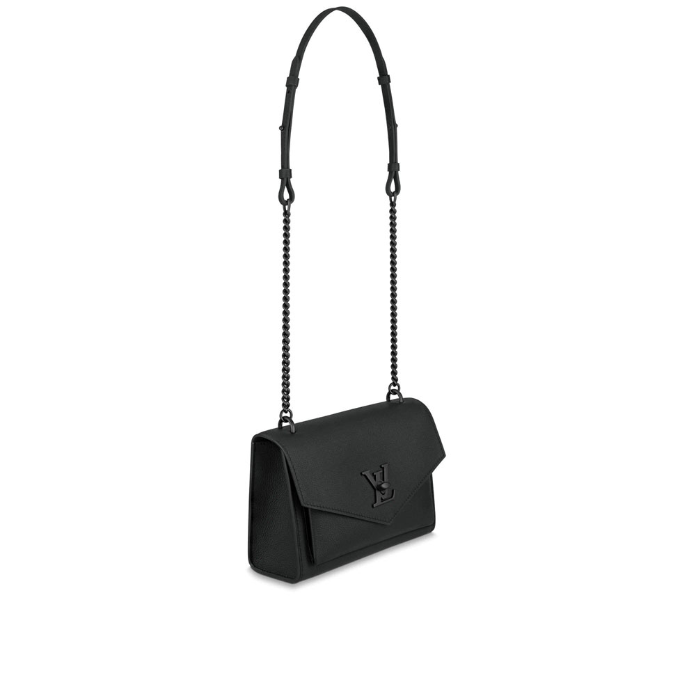 Louis Vuitton Mylockme BB Lockme Leather in Black M55848 - Photo-2