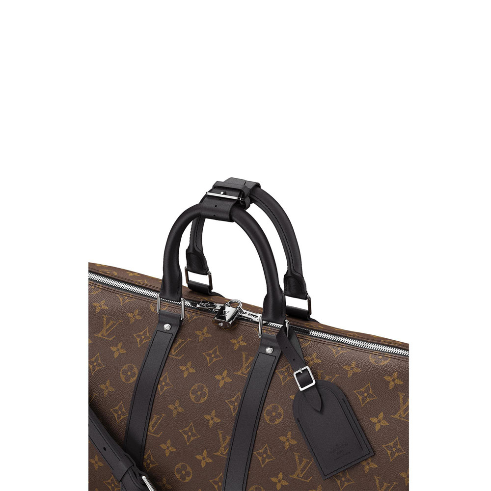 Louis Vuitton Keepall 45 Bandouliere Monogram Macassar M56711 - Photo-4