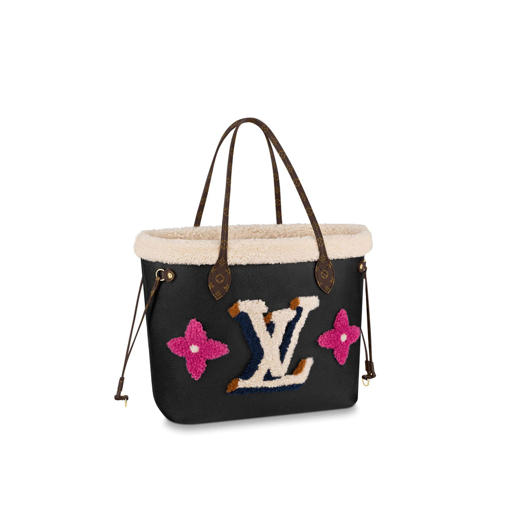 Louis Vuitton Neverfull MM Other Leathers in Black M56960