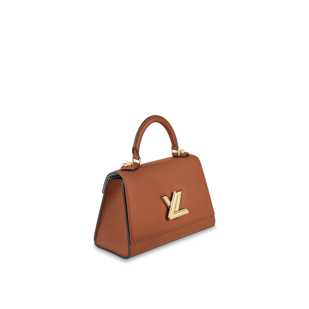 Louis Vuitton Twist One Handle PM Taurillon Leather in Beige M57897 - Photo-2