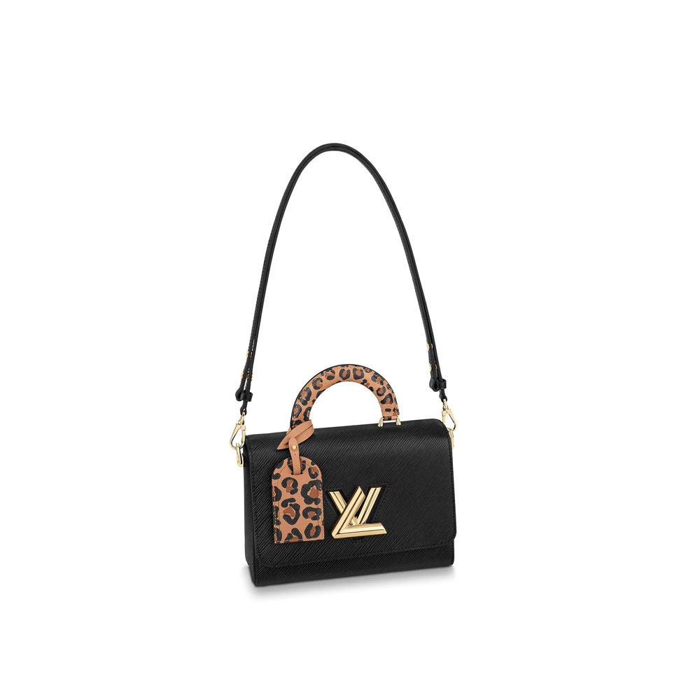 Louis Vuitton Twist MM Epi Leather in Black M58568