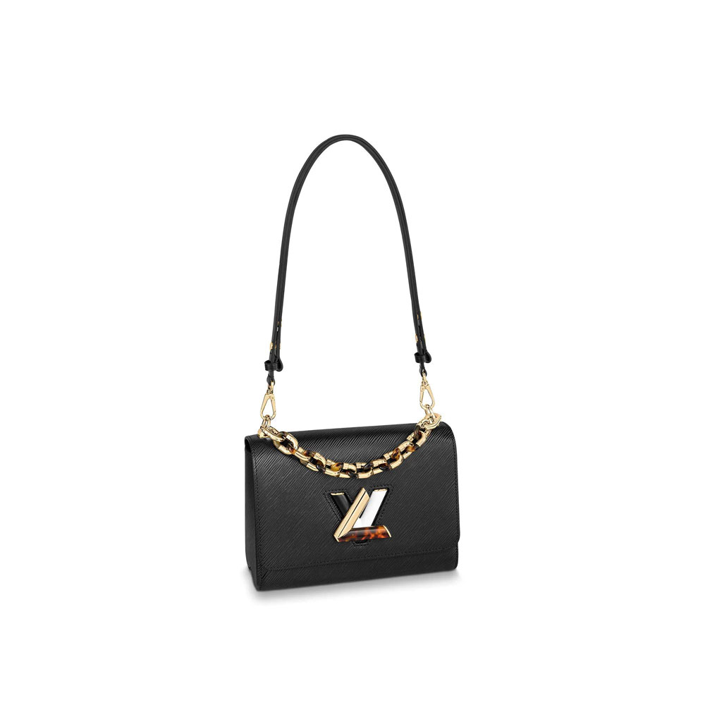 Louis Vuitton Twist MM Epi Leather in Black M58715